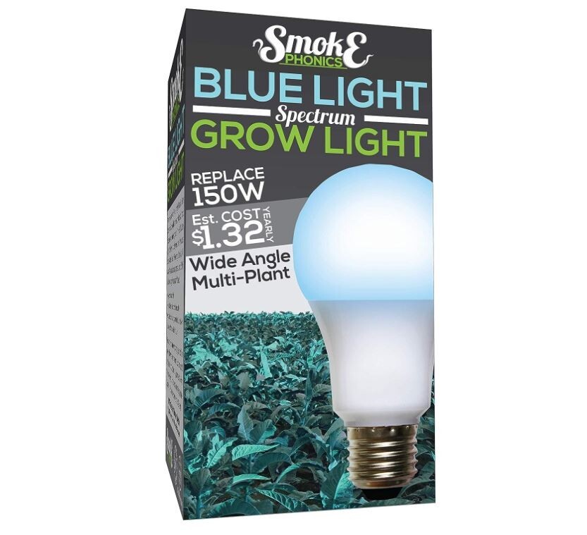 NEW 4 PACK! Miracle LED 6FT Single Socket Blue Indoor Grow String Light w/ Bulbs