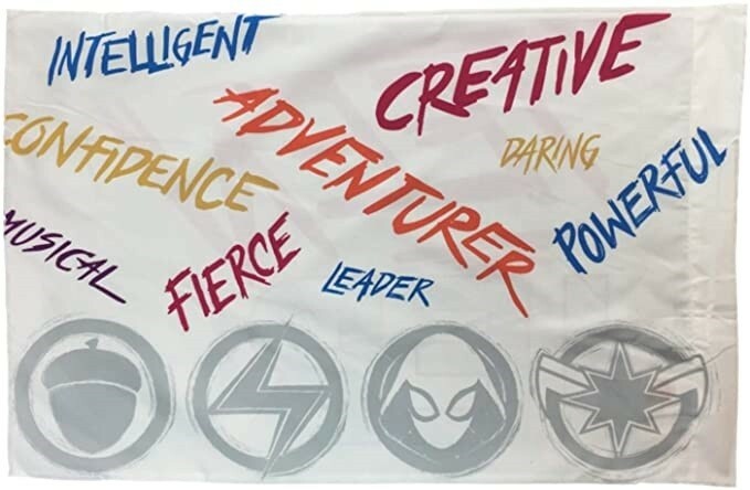 Marvel Kid's Rising Secret Warriors Single Pillowcase - Reversible
