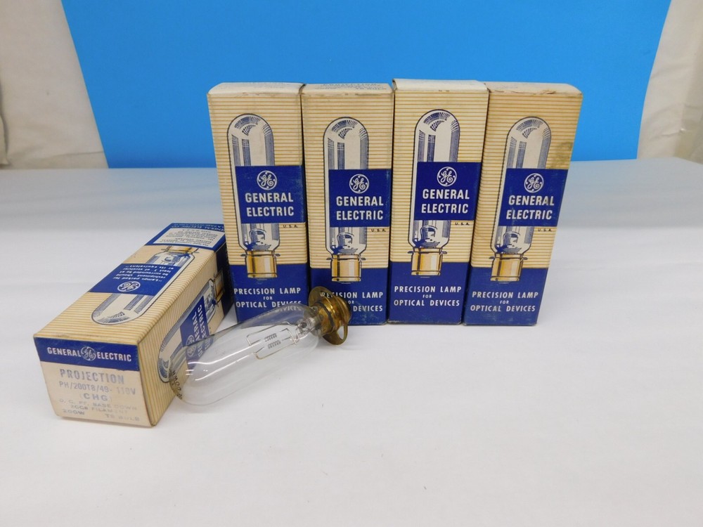 5pcs CHG Projection Lamp Projector Bulb General Electric