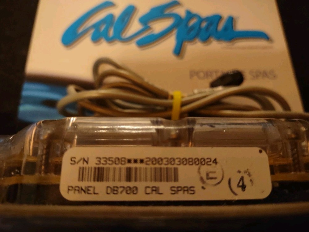 Cal Spa Topside Controller 7000/9000/9800