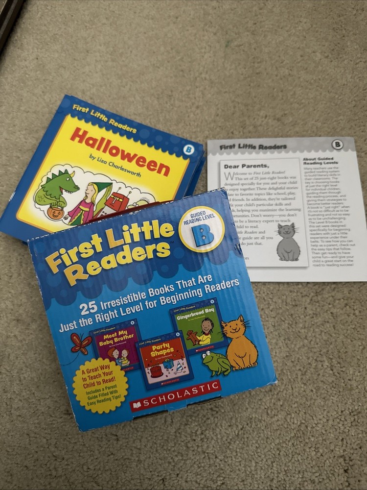 25 FIRST Little Readers Level B- Scholastic