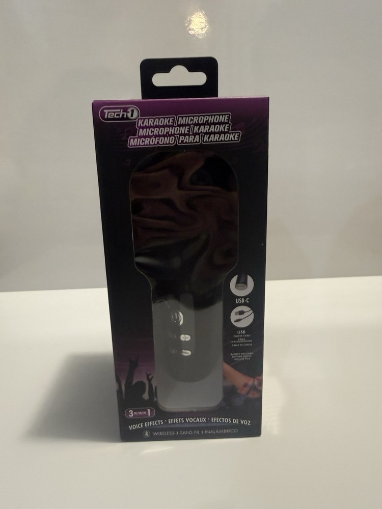 Black Wireless Bluetooth Microphone with Echo & Volume Control #BREAKING #BBWCM