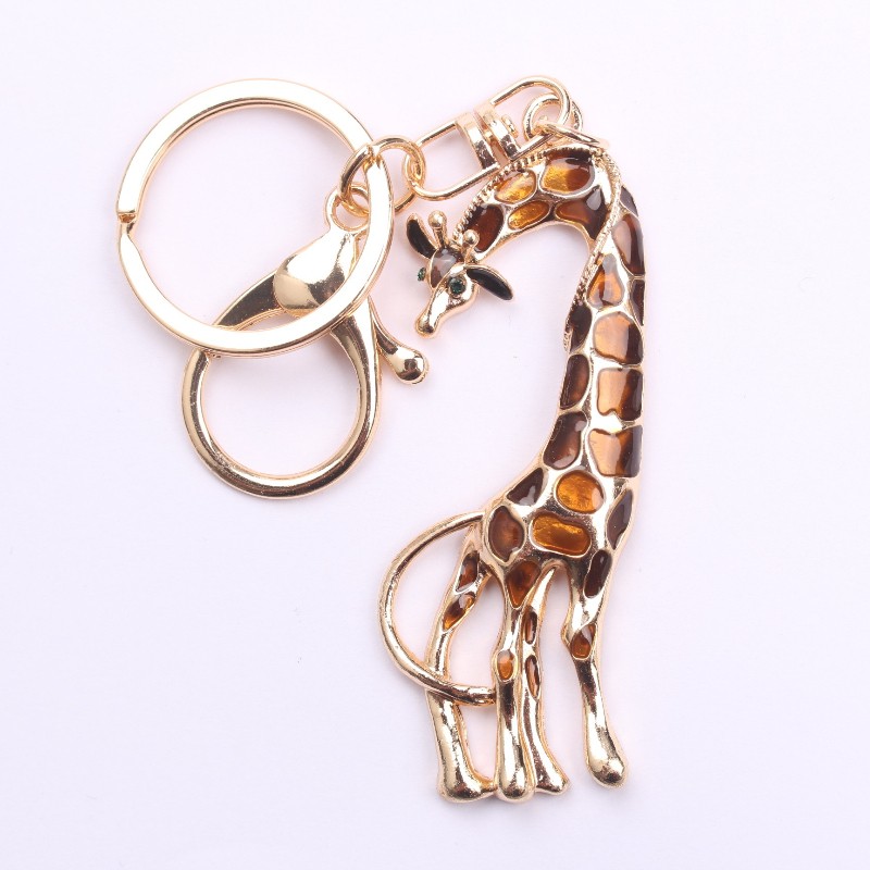 Giraffe Keychain: Charming Decor Accessory, Gentle Gift