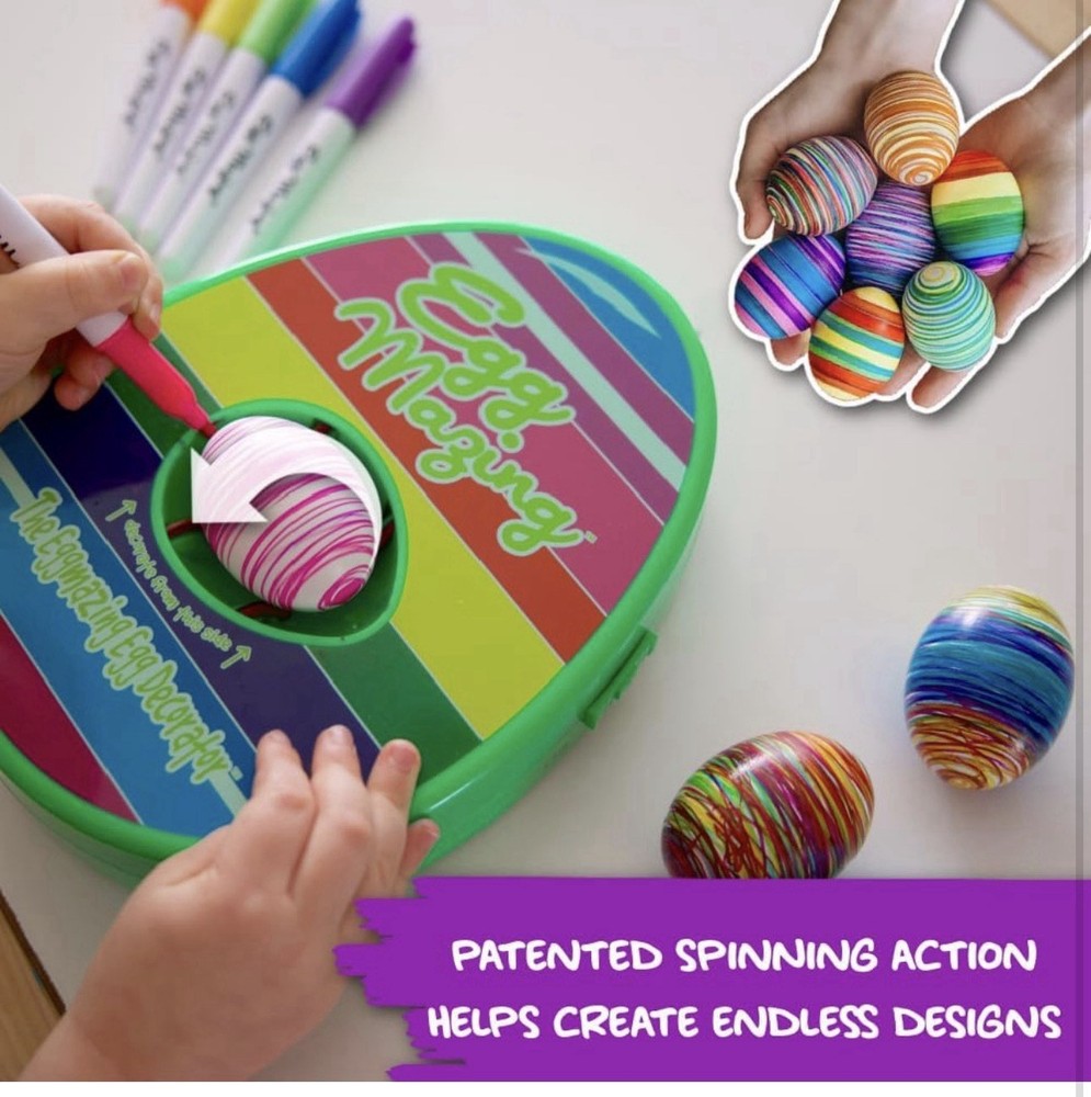 The EggMazing Easter Egg Mini Decorator Kit Set Includes Bonus Items New