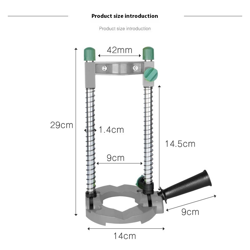 Electric Drill Holder Conversion Table Drill Fixed Vertical Hole Punch
