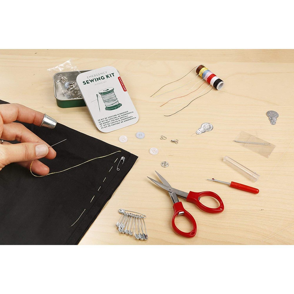 Kikkerland Emergency Sewing Kit - 48pc Set