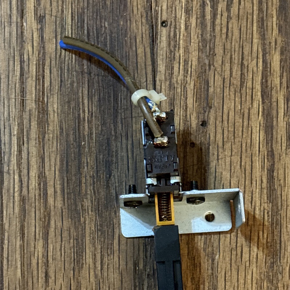 Nad 6325 Cassette Deck Power Switch With Mount - Pulled From Working Unit