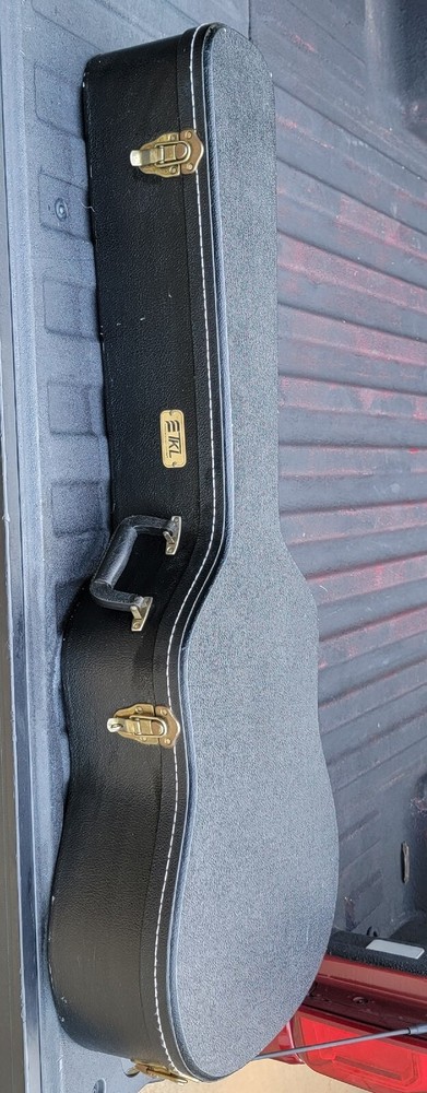 Fender DG-11E Acoustic Electric Guitar Black (6 String) + Hard TKL CASE *NICE!*
