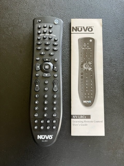 New Nuvo Universal Learning Remote Control NV-LRC1