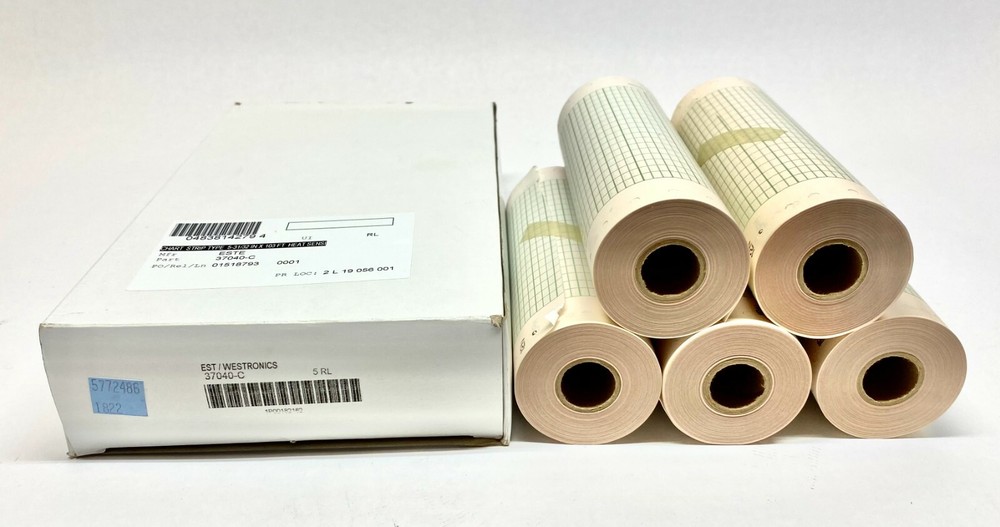 Westronics 37040-C Chart Paper PKG OF 5