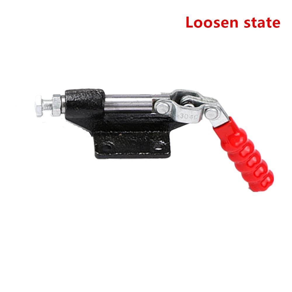 KangTeer Push Pull Toggle Clamp, 500Lbs Holding Capacity 32mm 304C, Silver
