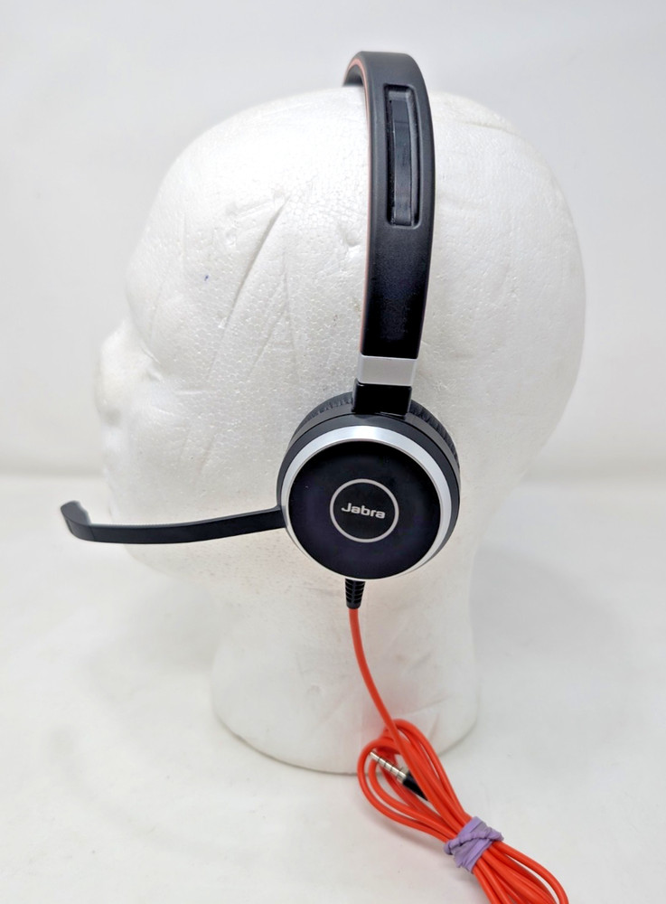 Jabra Evolve 40 UC Mono Wired Headset HSC017 with USB-A Controller TESTED