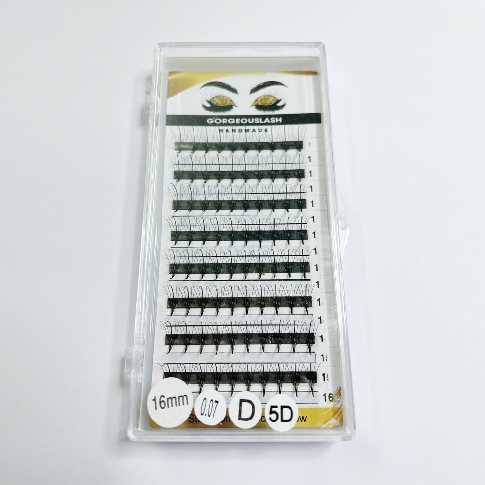 WISPY On Strip 5D, 7D, 9D Premade Spike Lashes, 0.07mm, Eyelash Extensions!