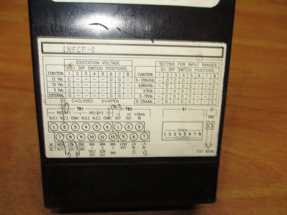 Newport Electronics INFCP-0 *USED POWERS UP* Panel Meter