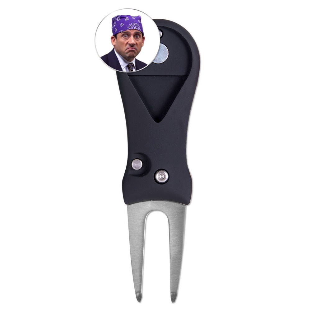 Prison Mike The Office Golf Ball Marker + Switchblade Divot Tool