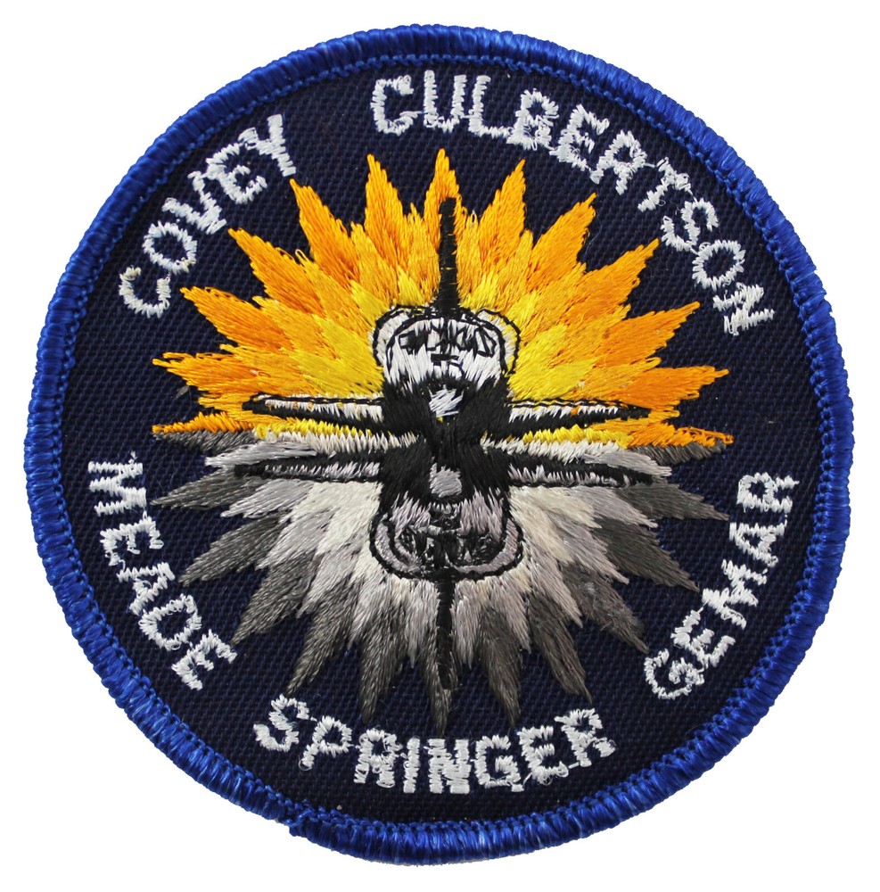 STS-38 NASA Atlantis Shuttle Mission Crew Space Patch