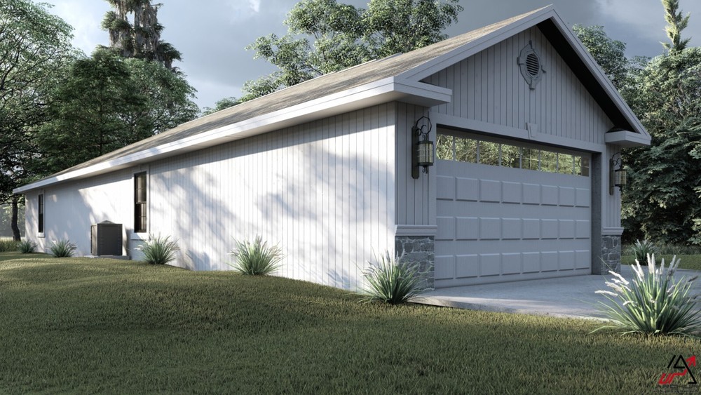 BLUEPRINTS PRAIRIE HOUSE PLAN ARCHUP #128