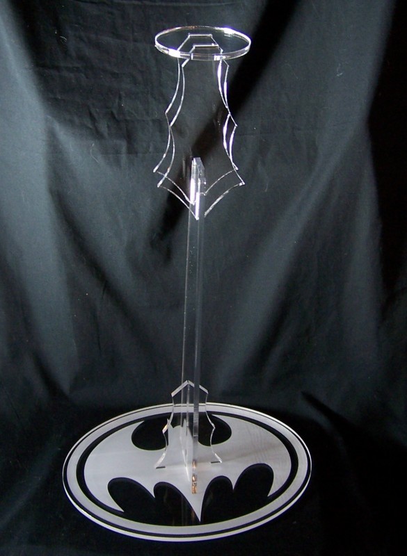 acrylic display stand for Batman Returns cowl various heights available