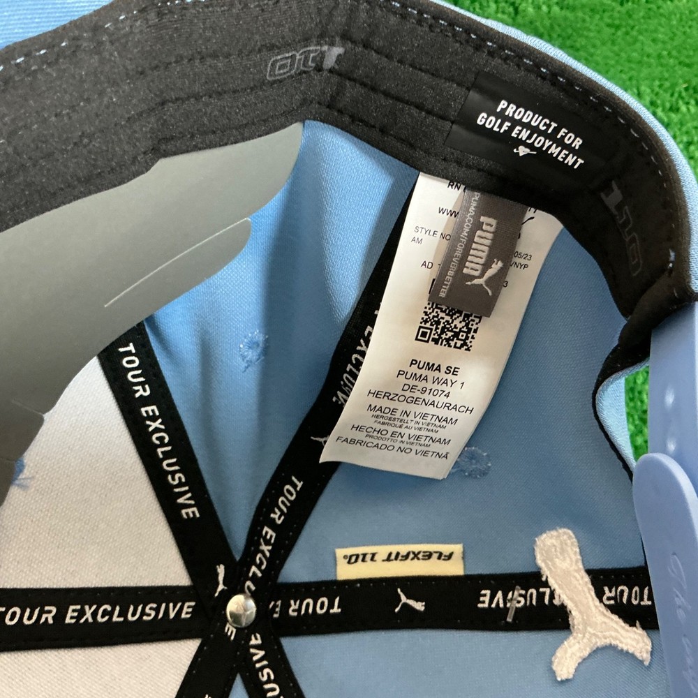 Puma P110 Snapback Blue Adjustable Golf Hat