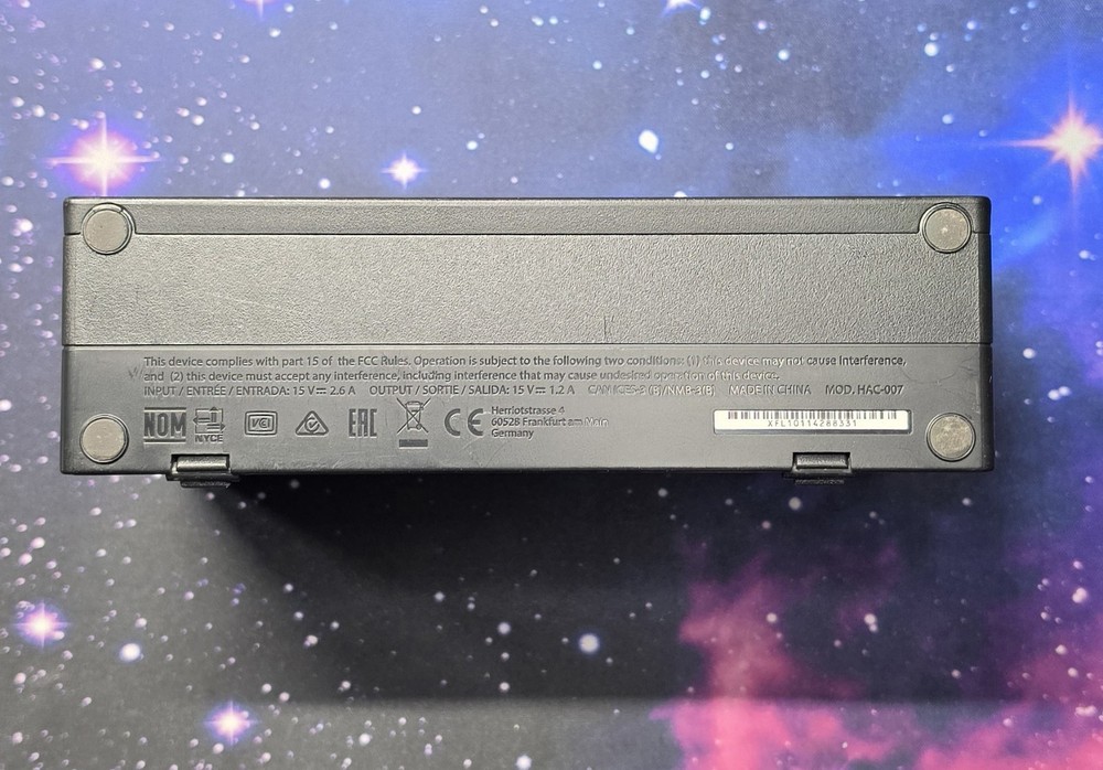 OEM Nintendo Switch Dock Only - Black - Tested Working - Used