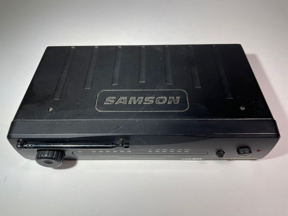 Samson VHF FM Receiver ONLY Stage 5 Model SR5 no cords