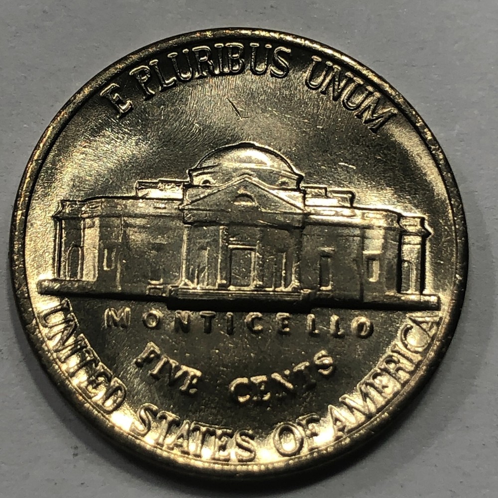 1988 - Jefferson 5 cent - Uncirculated