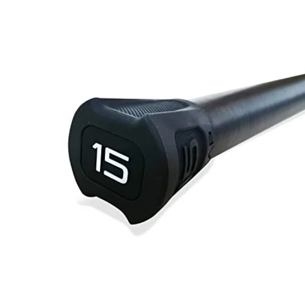 Non-Slip Weighted Workout Bar, 15 lb