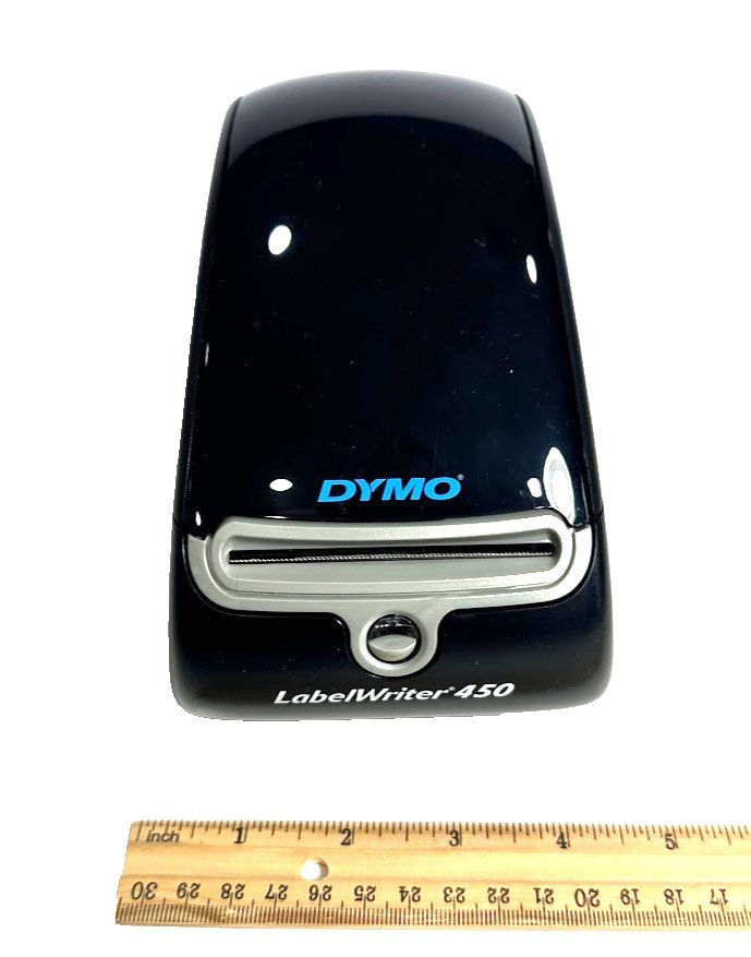 Dymo LabelWriter 450 1752264 Label Printer - Black/Silver - Tested