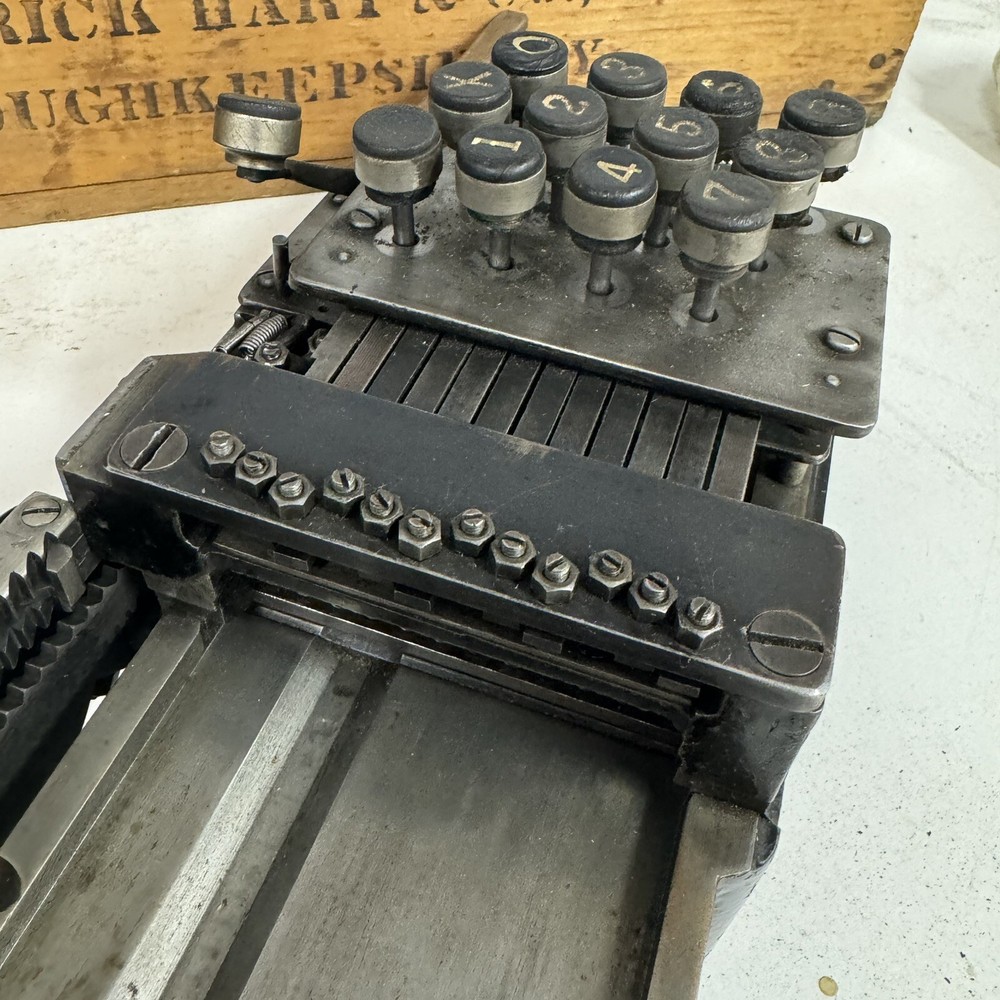 Antique Computer Tabulating Machine Co 1901 Frederick Hart & Co Herman Hollerith