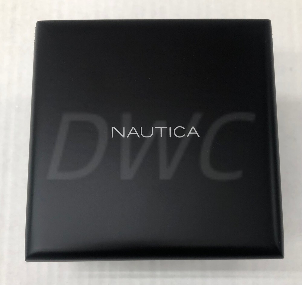 Nautica Original Watch Gift Box Storage Case with instruction book