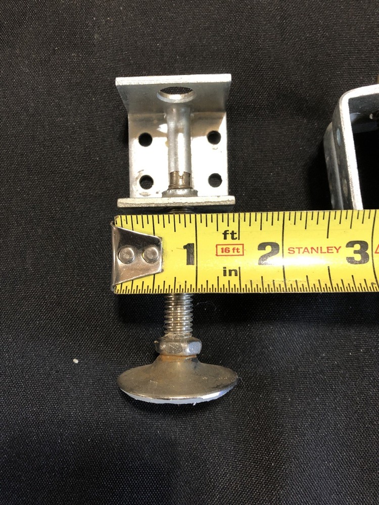 Aluminum Threaded Leveling Foot Adjuster 4” High (Qty 2)