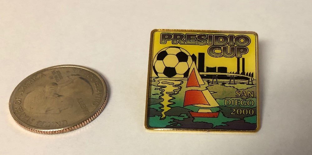 2000 San Diego Presidio Cup Soccer Pin