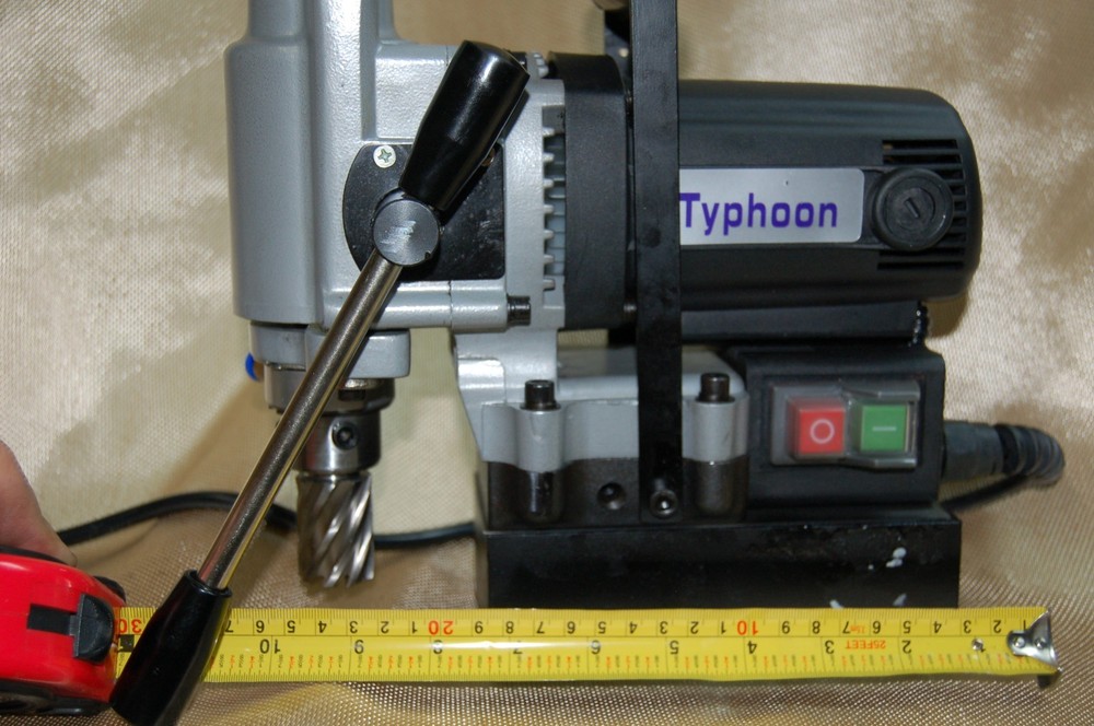 BLUEROCK ® Tools TYP-28A MINI Magnetic Drill Press Typhoon Small Mag Annular