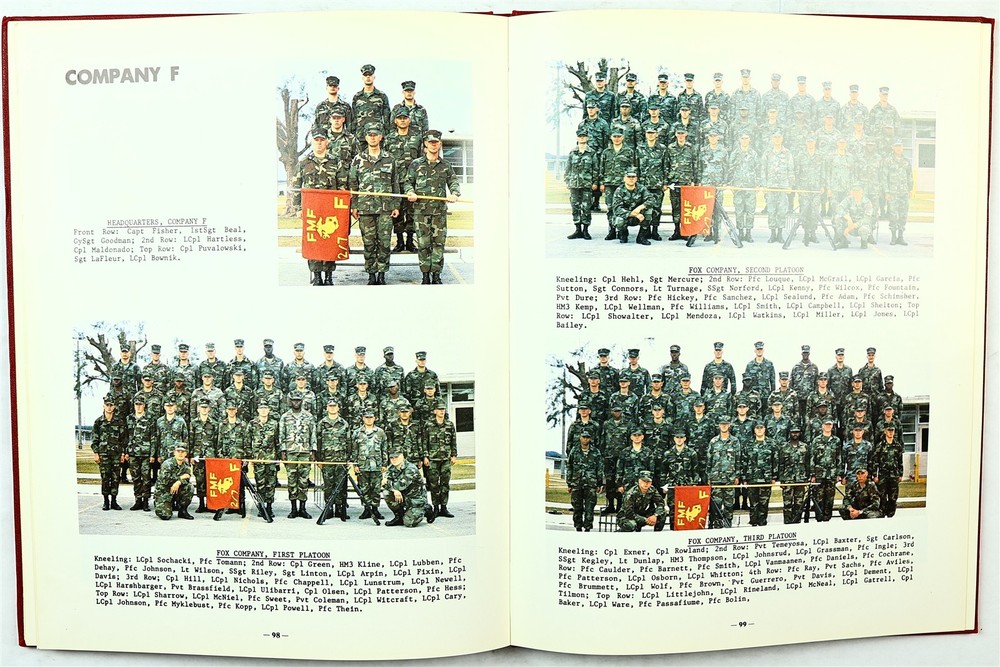 2nd Battalion 7th Marines 2/7 1983 1984 Westpac Deployment Cruise Book
