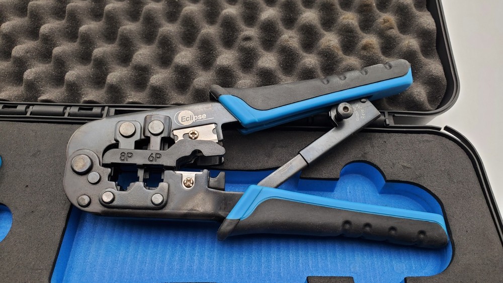 Eclipse Network Tool Bundle Crimp Stripping Punchdown Tool With Case