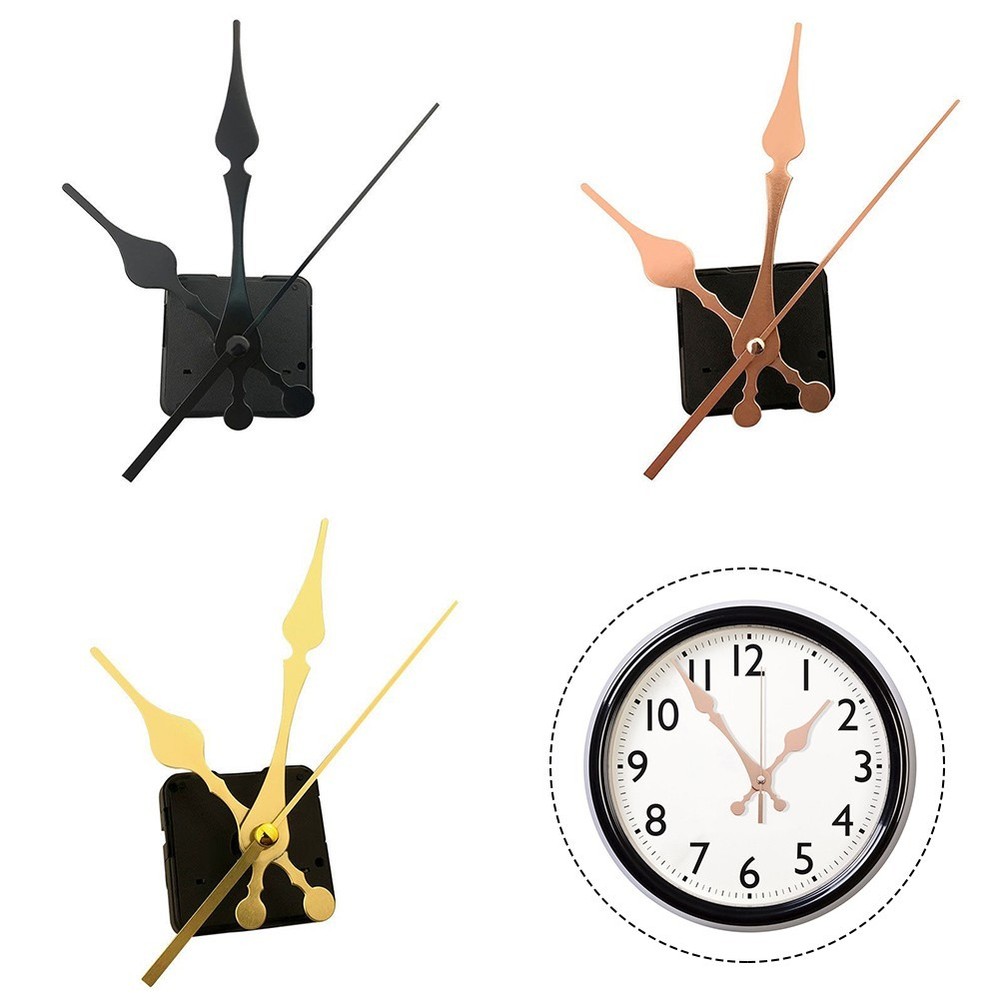Reliable Quartz Clock Movement Kit for DIY Wall Clocks Includes Long Hands