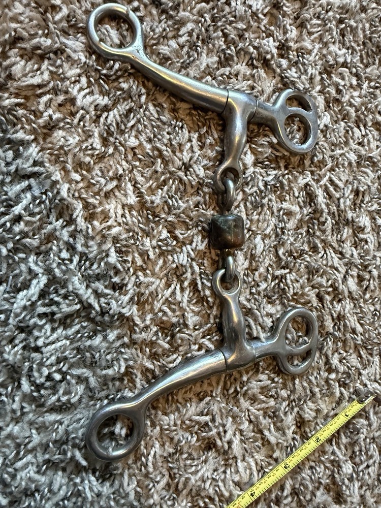 Tom Thumb Snaffle Bit With Copper Roller 5”