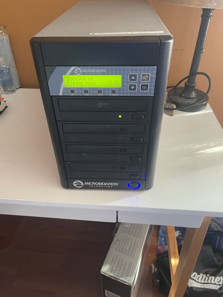 Microboards DVD PRM-J16 5-Target CD/DVD Duplicator Standalone Black