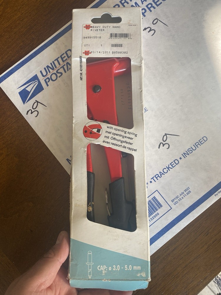 WÜRTH HAND-HELD RIVETER