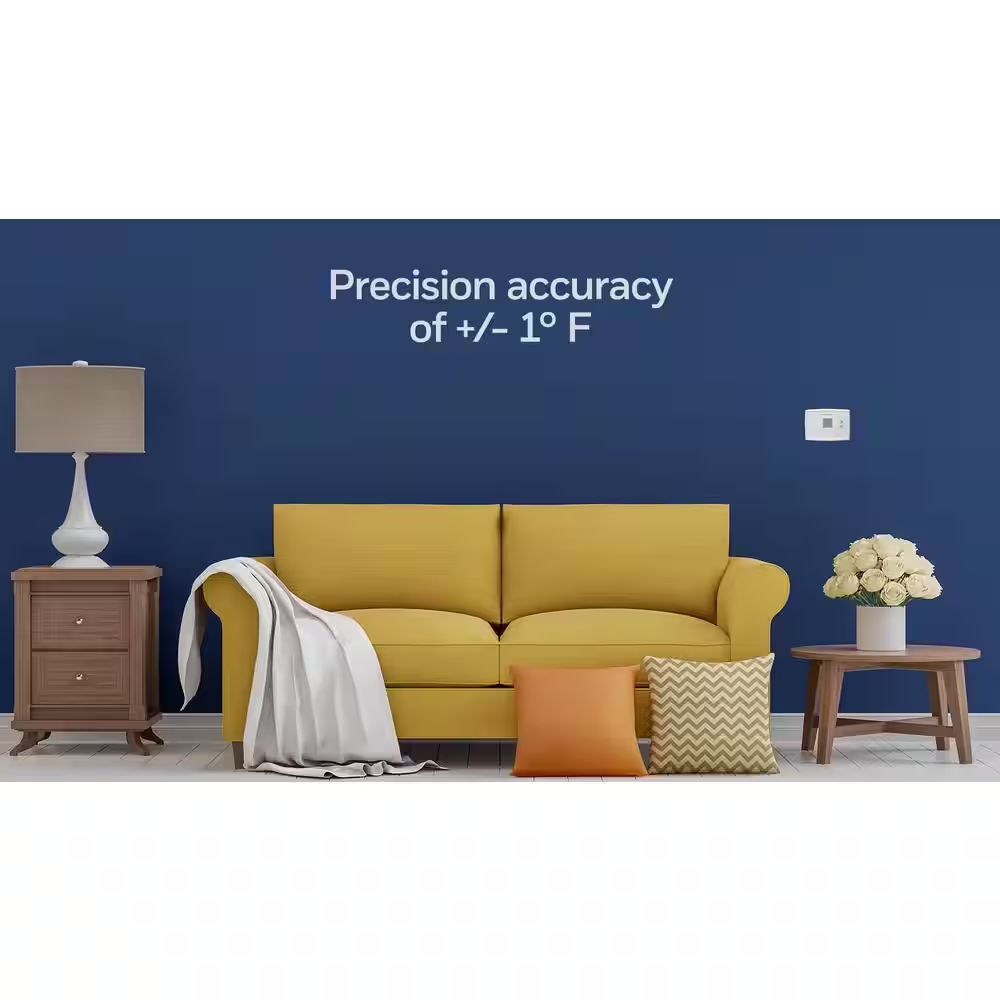 Honeywell Home Non-Programmable Thermostat, White