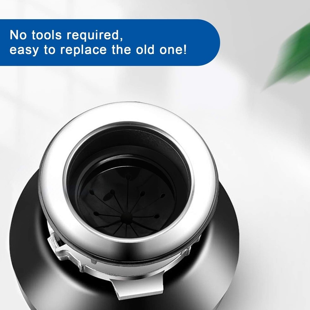Round Black Splash Guard for Kitchen Sinks - Reduce Noise & Spills Effortlessly