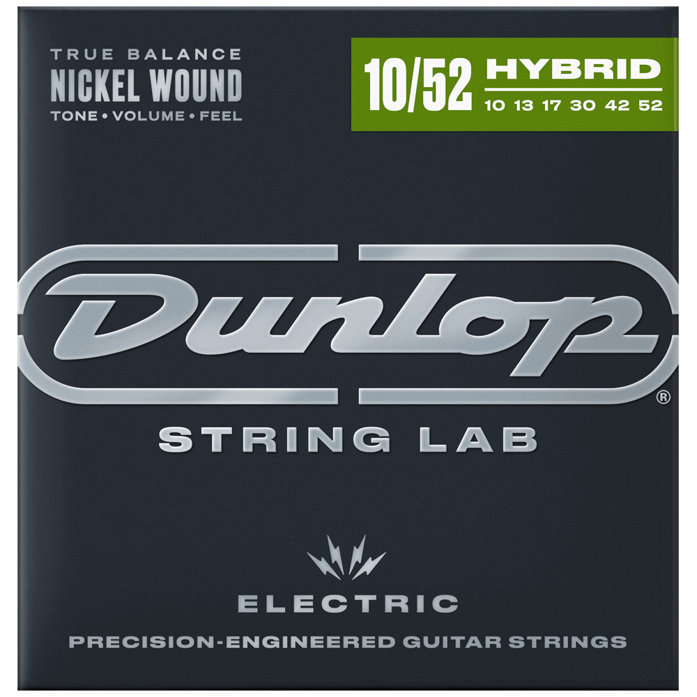 Dunlop Performance+ Electric Guitar Strings 10-52, DEN1052