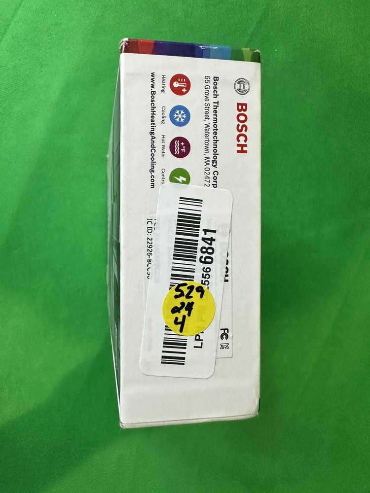 Bosch Connected Control BCC50 Wi-Fi Thermostat Open