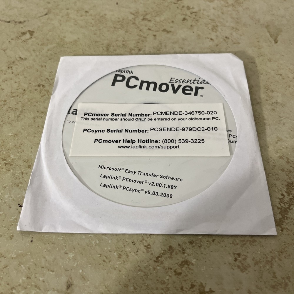 Laplink PCmover Essentials Software