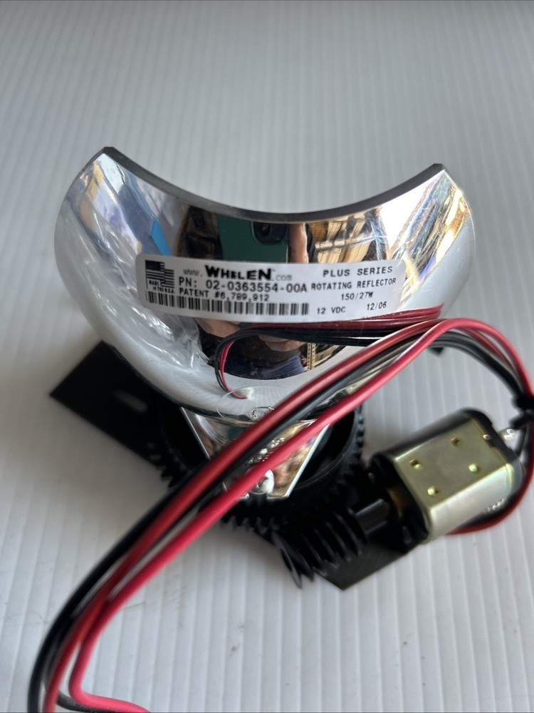 Whelen 02-0363554-00A Vintage Rotator New