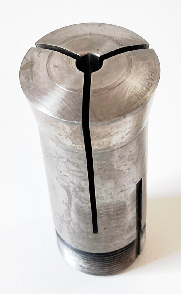 1/4" HARDINGE 5C Round Collet External & Internal Threads USA .25"