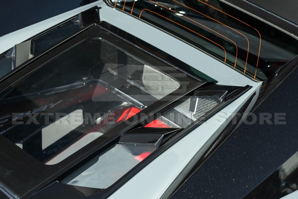 For 20-Up Corvette C8 Convertible Rear Hatch Upper HTC Tonneau Window Inserts