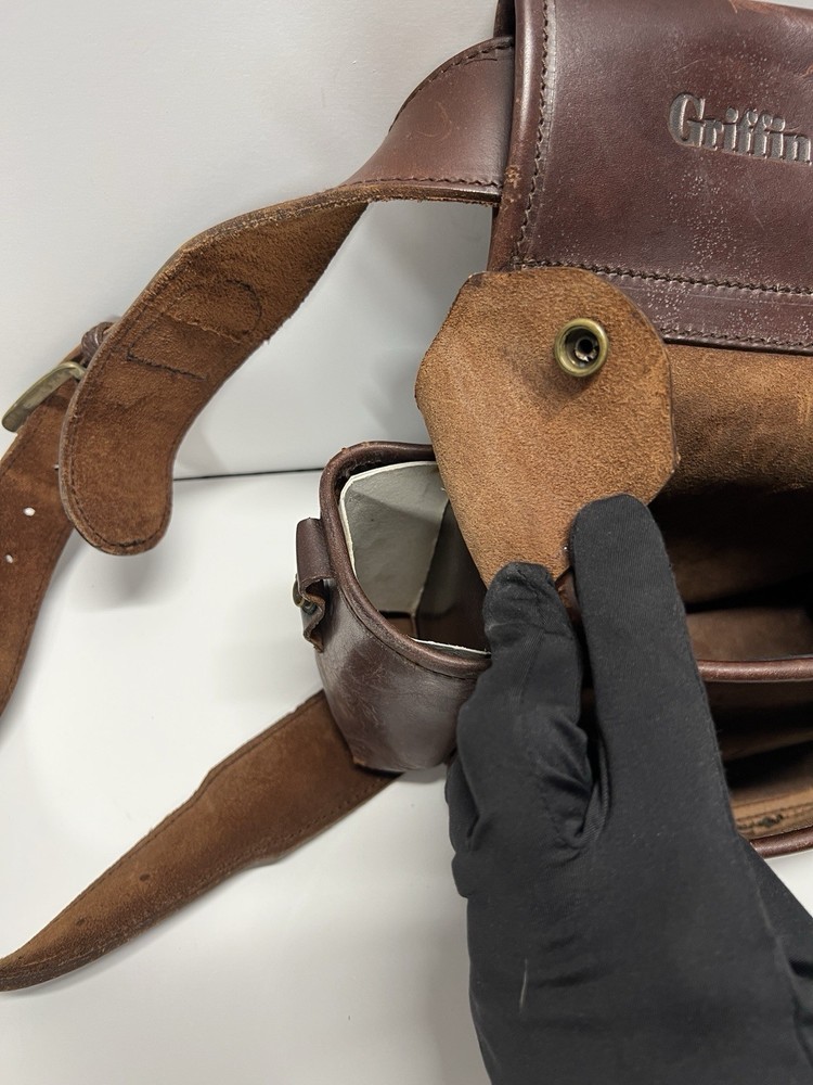 Vintage Griffin and Howe Shooting Accessory Hip Pack Leather