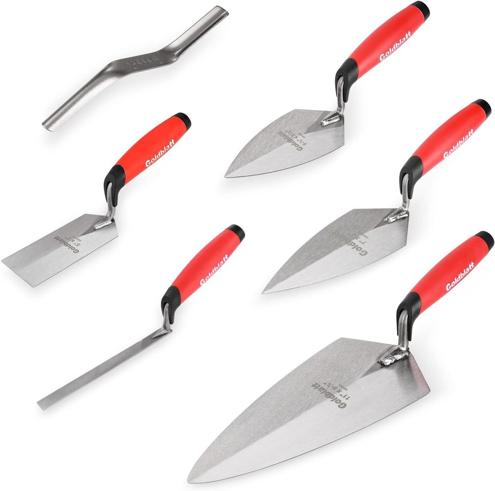 Complete 6PCS Masonry Tool Set for Bricklayers – Durable & Easy-Clean Design