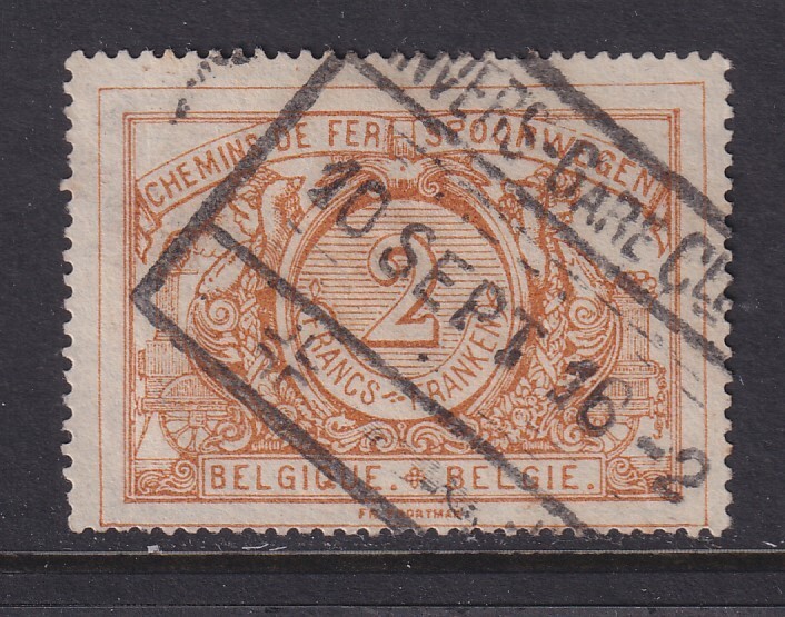 Belgium, Scott Q24, used